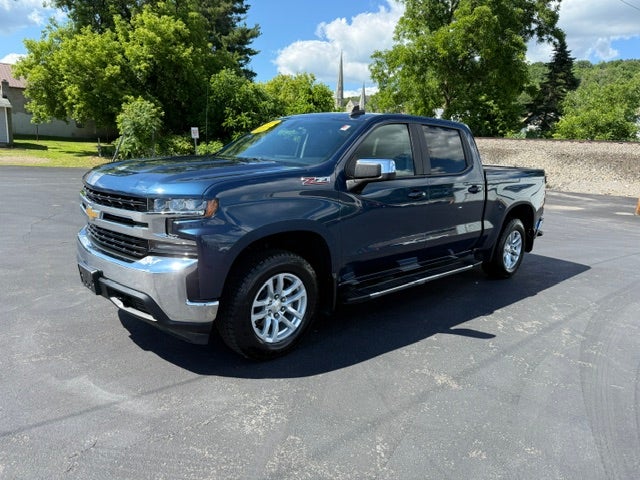 2019 Chevrolet Silverado 1500 LT in Northsky Blue Metallic — front three-quarter view