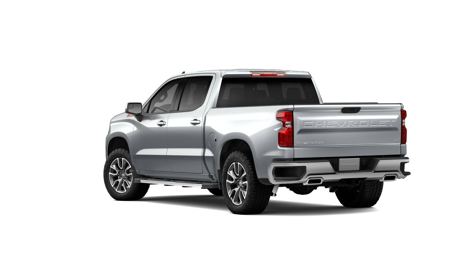 2026 Chevrolet Silverado 1500 — rear three-quarter view